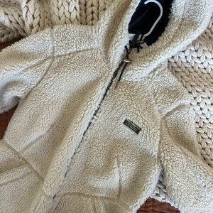 LLBean Women’s Cream Sherpa Jacket
